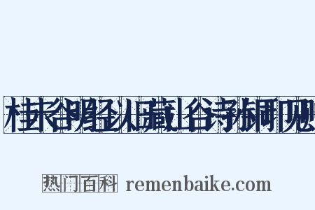 桂未谷明经以旧藏山谷诗孙铜印见赠是什么意思的图片
